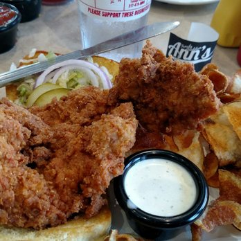 Ann's Restaurant - Breaded tenderloin was very good. - American Near Me - Franklin, Indiana Ann's Restaurant - Breaded tenderloin was very good. - American Near Me - Franklin, Indiana