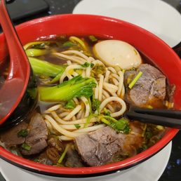 Spicy Taiwan Beef Noodle Soup