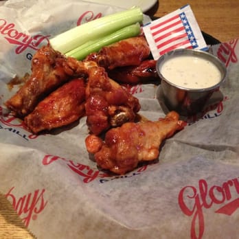 Glory Days Grill - Glory day sauce wings - Sports Bars Near Me - Fairfax, Virginia