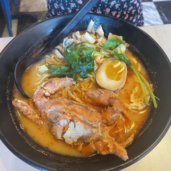 OKI Shoten - SPIDER TOM YUM RAMEN - Ramen Near Me - Washington, DC, District of Columbia