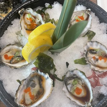 EBISU - Oysters; half a dozen - Japanese Near Me - Elk Grove, California EBISU - Oysters; half a dozen - Japanese Near Me - Elk Grove, California