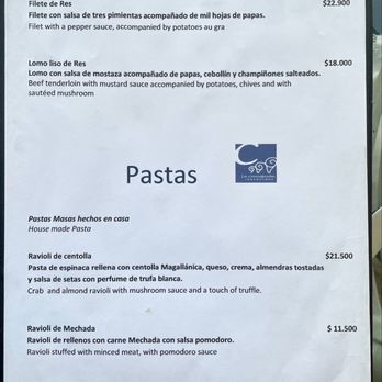 La Concepción - Menu - Seafood Near Me - Valparaíso, VS