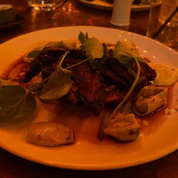 Foreign Cinema - Steak- I wasn't thrilled, a little rubbery for my taste buds. - Breakfast & Brunch Near Me - San Francisco, California Foreign Cinema - Steak- I wasn't thrilled, a little rubbery for my taste buds. - Breakfast & Brunch Near Me - San Francisco, California