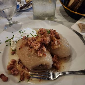 Grand Duke's Restaurant - meat stuffed dumpling - Modern European Near Me - Downers Grove, Illinois Grand Duke's Restaurant - meat stuffed dumpling - Modern European Near Me - Downers Grove, Illinois