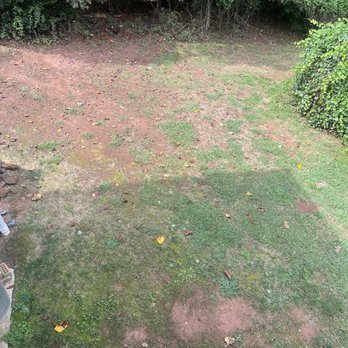 Bean Brothers Landscaping - Paid for this area to be completely harley raked with top soil to be applied. - Lawn Services Near Me - Lincolnton, North Carolina
