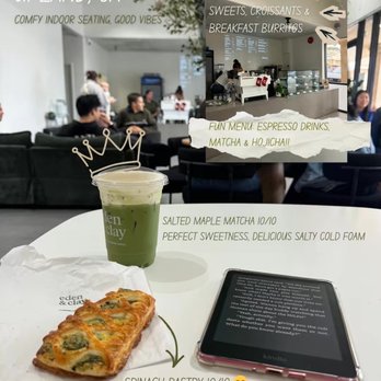 Eden & Clay - Salted maple matcha - Coffee & Tea Near Me - Upland, California Eden & Clay - Salted maple matcha - Coffee & Tea Near Me - Upland, California