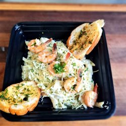 El Cafe Mediterraneo - Parmesan Shrimp Pasta