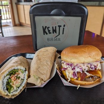Kenji Burger - Lobster burrito and Hapa burger - Japanese Near Me - Kilauea, Hawaii Kenji Burger - Lobster burrito and Hapa burger - Japanese Near Me - Kilauea, Hawaii