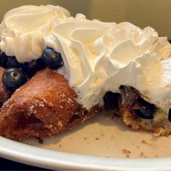 Blueberry Griddle Toast Logs