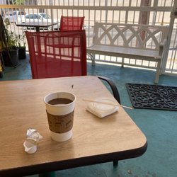 Kailey's Restaurant - Coffee is Hot & Full of Body: It has a cinnamon taste. This place is surreal, tiny & amazing, all-in-one.