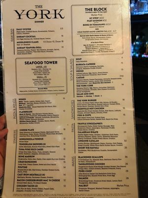 Menu photo 3 The York Syracuse, NY