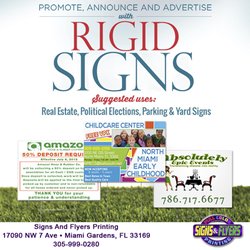 Signs And Flyers Printing - Design for FREE online @ SignsAndFlyersPrinting.com