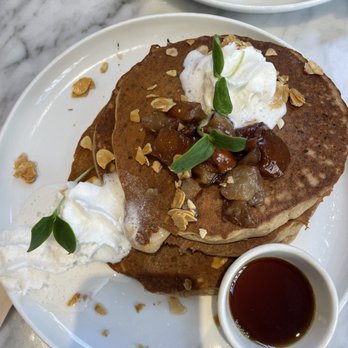 Spring Cafe Aspen - Fall Spice Vegan & Gluten Free Pancakes - Vegetarian Near Me - New York, New York