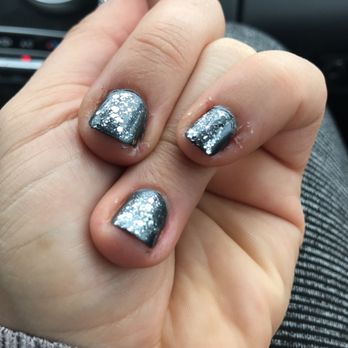 Happy Nails - This is what's left of my nails- looked better BEFORE I had them done - Nail Salons Near Me - Woodbridge, Virginia