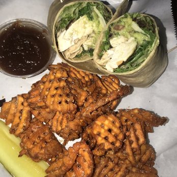 O'Bryon's Bar & Grill - California wrap and sweet potato fries - Sports Bars Near Me - Cincinnati, Ohio O'Bryon's Bar & Grill - California wrap and sweet potato fries - Sports Bars Near Me - Cincinnati, Ohio