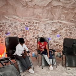Tranquility Salt Cave - Inside salt cave