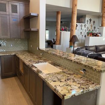 Five40 Remodeling - Granite countertop installation mitered edge - General Contractors Near Me - Mesa, Arizona