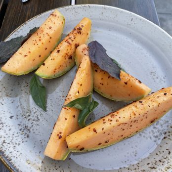 The Lark - Seasonal melon - New American Near Me - Santa Barbara, California The Lark - Seasonal melon - New American Near Me - Santa Barbara, California