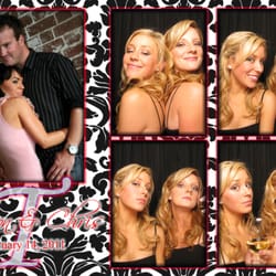 Encore Photo Booths - This is a great wedding favor layout from our 2-3 person photo booth.