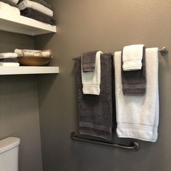 David Songer Company - Painted walls and towel rack - General Contractors Near Me David Songer Company - Painted walls and towel rack - General Contractors Near Me