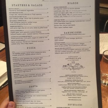 Barbuzzo - Lunch Menu - Mediterranean Near Me - Philadelphia, Pennsylvania