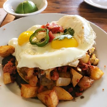 Balan's - Huevos Rancheros with extra side of avocado - Cocktail Bars Near Me - Miami, Florida
