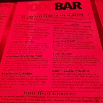 3000 Bar - the menu for the restaurant - Hookah Bars Near Me - Birmingham, Alabama