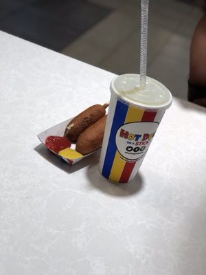 Hot Dog on a Stick by null