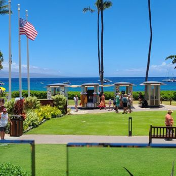 Monkeypod Kitchen - View from our table. - New American Near Me - Lahaina, Hawaii Monkeypod Kitchen - View from our table. - New American Near Me - Lahaina, Hawaii
