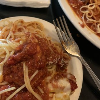 Petrillo's Pizza - Manicotti and spaghetti. - Pizza Near Me - San Gabriel, California