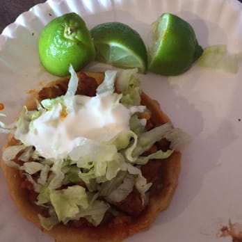 El Puente - Sope with Adobaba (pork) - Mexican Near Me - Bridgeport, Washington