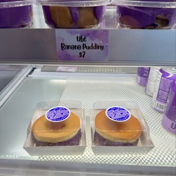 All Things Ube Desserts - Flan Ube cake - Desserts Near Me - San Diego , California All Things Ube Desserts - Flan Ube cake - Desserts Near Me - San Diego , California