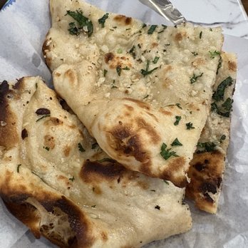 Aromas Of India - Garlic naan - Indian Near Me - Williston, Vermont