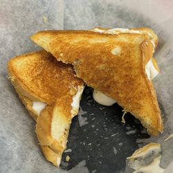 School House Diner - Nutterbutter sandwiches (marshmallow crème and peanut butter grilled)