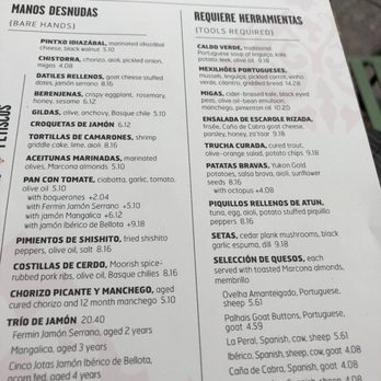 Ultreia - Menu as of 4.30.18 - Tapas Bars Near Me - Denver, Colorado Ultreia - Menu as of 4.30.18 - Tapas Bars Near Me - Denver, Colorado