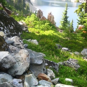 Snow Lake - On the way down to the lake - Hiking Near Me - North Bend, Washington