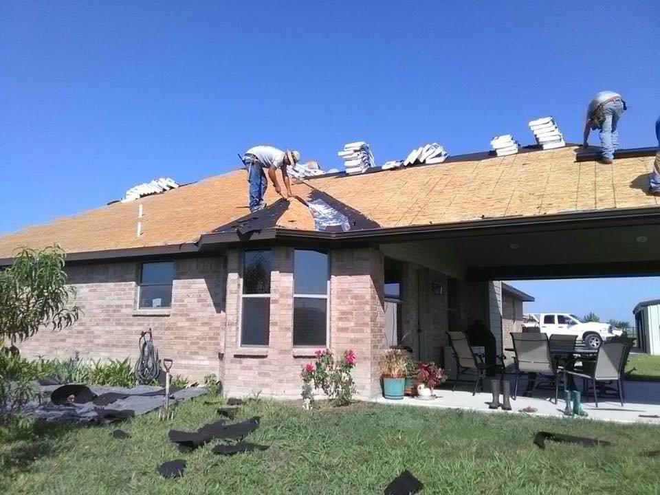 Slide of Cowboys Roofing