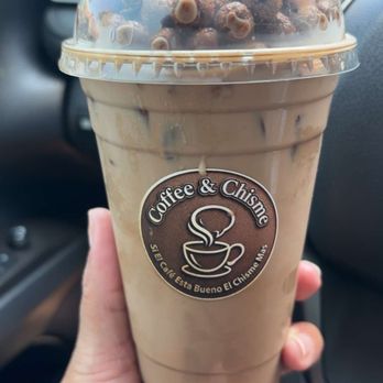 Coffee and Chisme - Coco puffs ice coffee - Coffee & Tea Near Me - South Gate, California