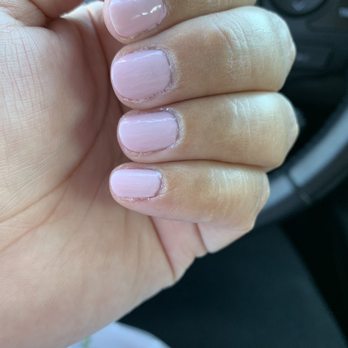 Lily's Nails & Spa - Look at the edges of my nails, it's like she didn't care how she was polishing! I'm mortified!! - Nail Salons Near Me - Macungie, Pennsylvania Lily's Nails & Spa - Look at the edges of my nails, it's like she didn't care how she was polishing! I'm mortified!! - Nail Salons Near Me - Macungie, Pennsylvania