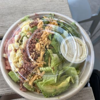 Sizzlin’ Greens - Pick two Cobb salad - great size for a half salad - Salad Near Me - Winter Garden, Florida Sizzlin’ Greens - Pick two Cobb salad - great size for a half salad - Salad Near Me - Winter Garden, Florida