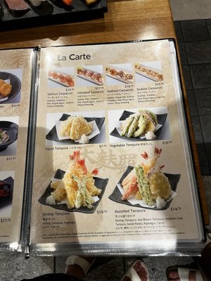 Menu photo 1 Sushi Matsuri Honolulu, HI