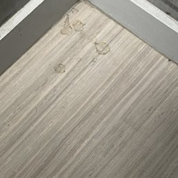 Dressing room floor