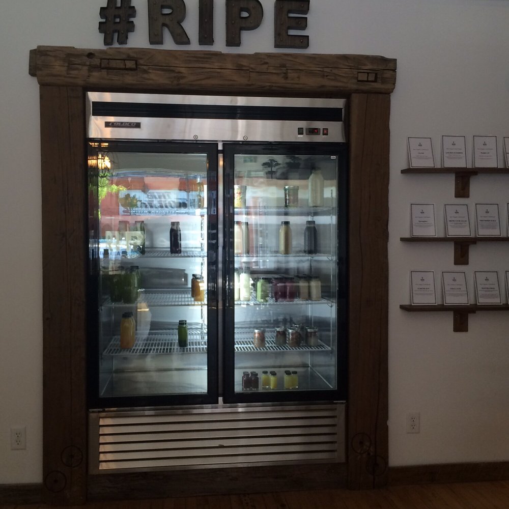 RIPE Juicery - Juice fridge - Organic Stores Near Me - Barrie, Ontario RIPE Juicery - Juice fridge - Organic Stores Near Me - Barrie, Ontario