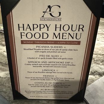 AG Steakhouse - Happy Hour! - Brazilian Near Me - Westbury, New York AG Steakhouse - Happy Hour! - Brazilian Near Me - Westbury, New York