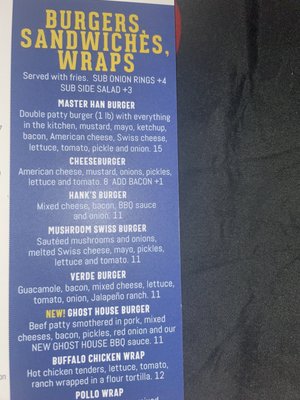 Menu photo 3 The End Zone Huntsville, AL Menu photo 3 The End Zone Huntsville, AL