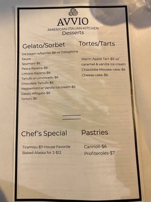 Menu photo 7 AVVIO Chicago, IL