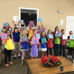 It's an Art Party - Group canvas paint party