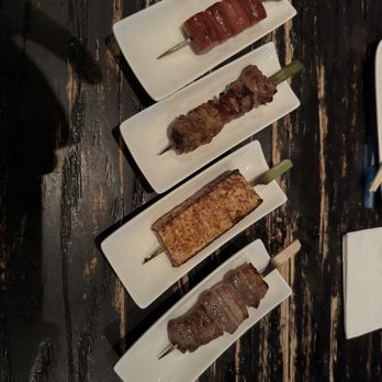 Mokutanya - Tofu, Wagyu Beef (Salt & Pepper), Nonspicy Kurabata Sausage, Spicy Berkshire Pork Belly - Ramen Near Me - Burlingame, California Mokutanya - Tofu, Wagyu Beef (Salt & Pepper), Nonspicy Kurabata Sausage, Spicy Berkshire Pork Belly - Ramen Near Me - Burlingame, California