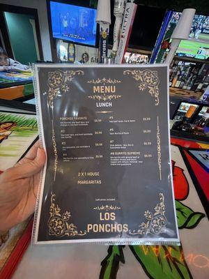 Menu photo 2 Los Ponchos Mexican Grill Liberty, TX Menu photo 2 Los Ponchos Mexican Grill Liberty, TX
