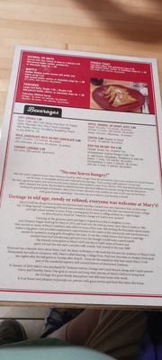 Menu photo 7 Mary's Grill Tonkawa, OK